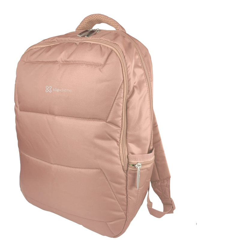 Klip Xtreme - Notebook carrying backpack - 15.6" - 1200D Nylon - Pink - Two Compartments