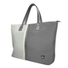 Klip Xtreme - Notebook carrying case and handbag - 15.6" - 1200D polyester - Gray/White - Ladies Bag