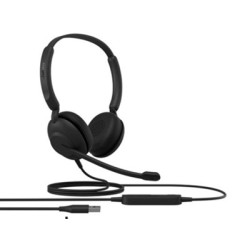 Jabra Evolve - 10 - Handset - USB-A - Leatherettes - Negro - 2699-820-109
