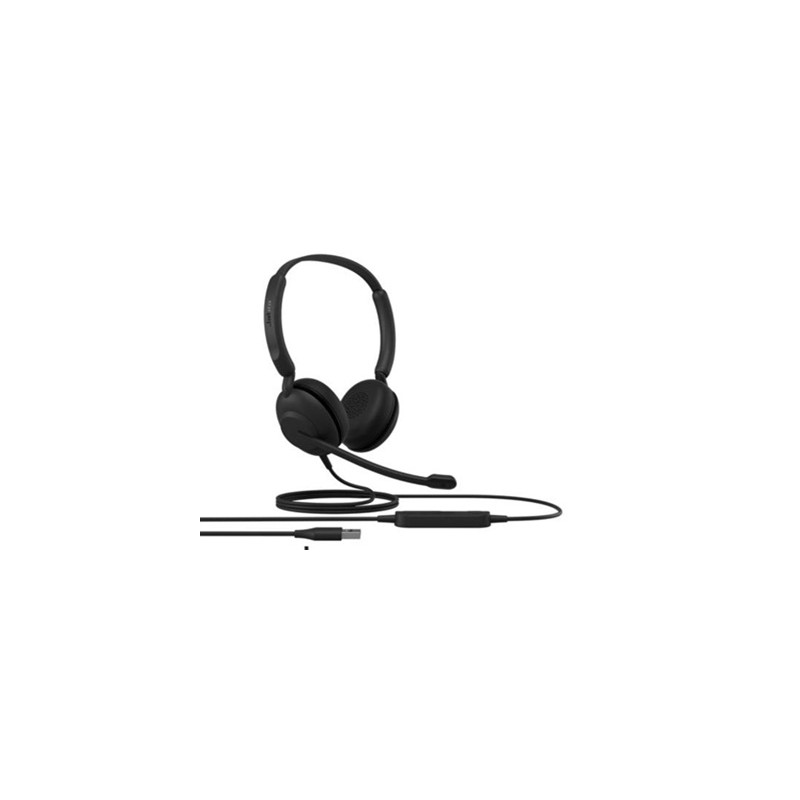 Jabra Evolve - 10 - Handset - USB-A - Leatherettes - Negro - 2699-820-109