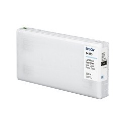 Epson T43S - 200 ml - cián claro - original - cartucho de tinta - para SURELAB D870