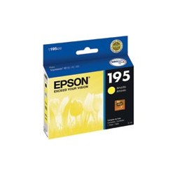 Epson T195 - Amarillo - original - cartucho de tinta - para Expression XP-101, XP-201, XP-211