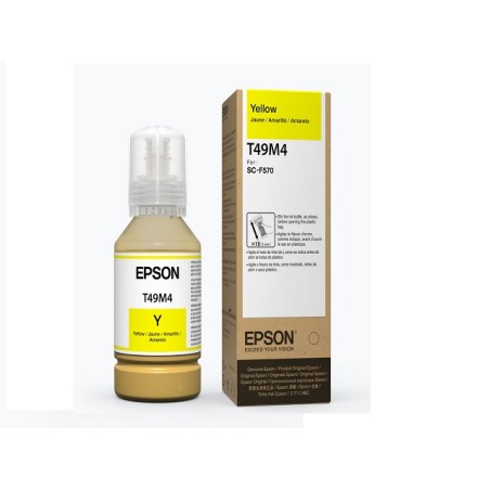 Epson T49M - 140 ml - amarillo - original - recarga de tinta - para SureColor F170, F570