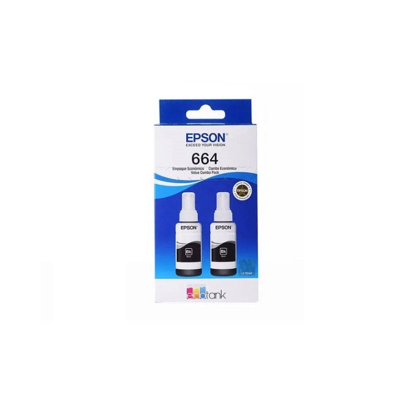 Epson - T664120-2 - Ink tank - Black - L120 L1300 L121