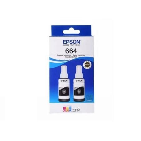 Epson - T664120-2 - Ink tank - Black - L120 L1300 L121