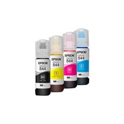 Epson 544 - 65 ml - negro - original - recarga de tinta - para EcoTank L1110, L1210, L3110, L3150, L3210, L3250, L3260, L5290