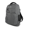 Klip Xtreme - Notebook carrying backpack - 15.6" - Polyester - Gray - KNB-577GR