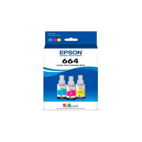 Epson - T664520-TRI - Ink cartridge - Cyan / Magenta / Yellow