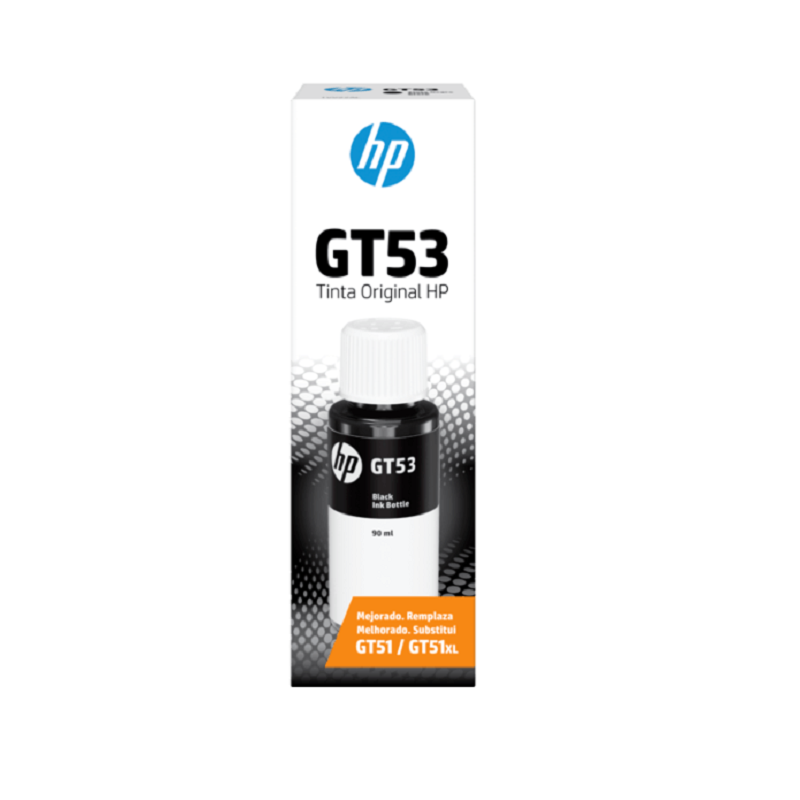 HP - GT53 - Ink cartridge - Black - 1VV22AL - Botella de tinta HP GT53 Negro 4,000 Págs