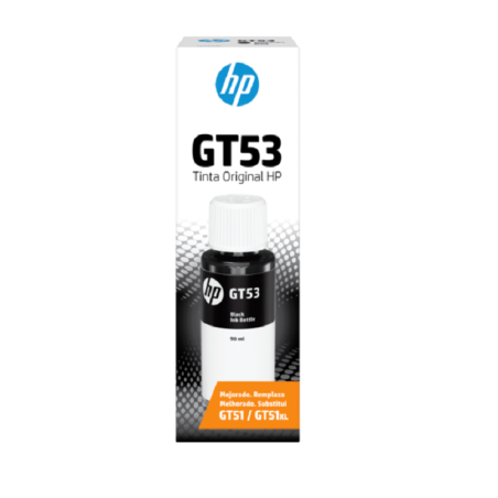 HP - GT53 - Ink cartridge - Black - 1VV22AL - Botella de tinta HP GT53 Negro 4,000 Págs