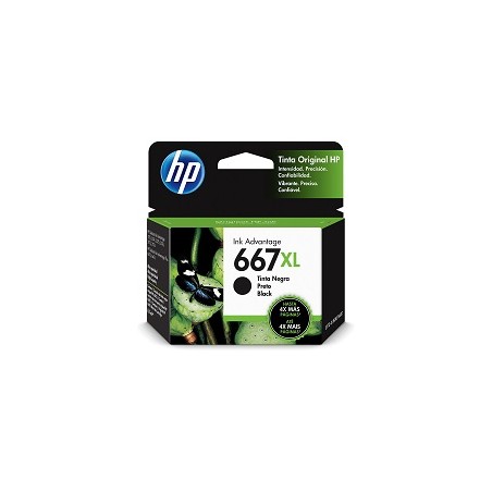 HP - 667XL - Ink cartridge - Black - 3YM81AL