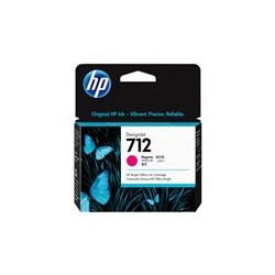 HP 712 - 29 ml - magenta - original - DesignJet - cartucho de tinta - para DesignJet Studio, T210, T230, T250, T630, T650