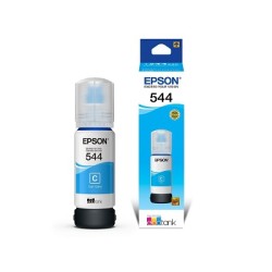 Epson 544 - 65 ml - cián - original - recarga de tinta - para EcoTank L1110, L1210, L3110, L3150, L3210, L3250, L3260, L5290