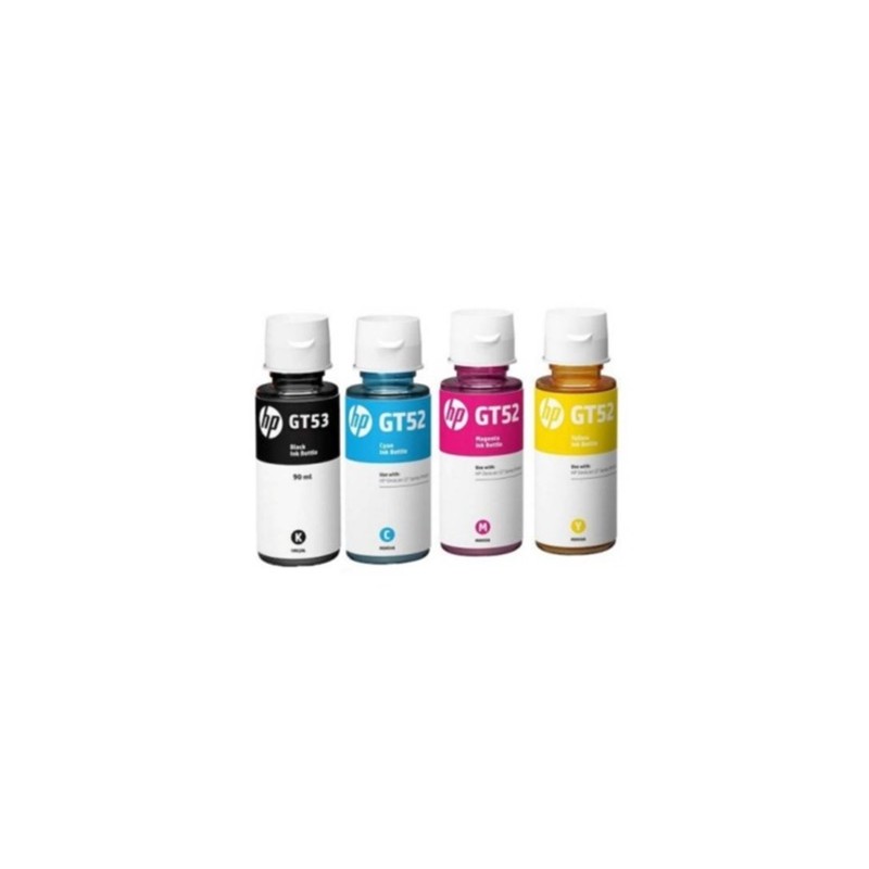 HP - Ink Bottle - Black / Cyan / Magenta / Yellow - Combo 4PACK