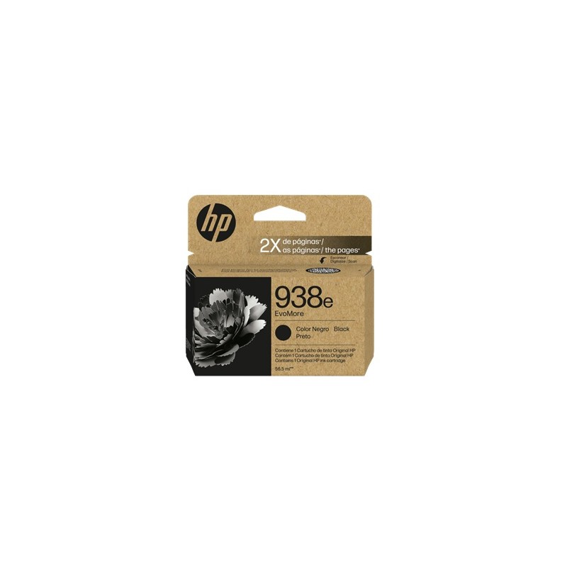 HP - Ink cartridge - Black - 4S6Y2PL