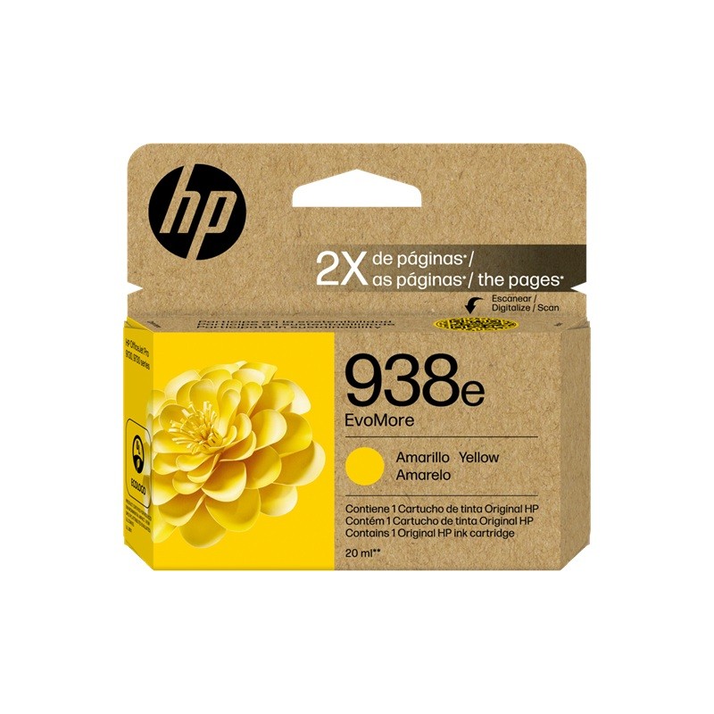 HP - Ink cartridge - Yellow - 4S6Y1PL