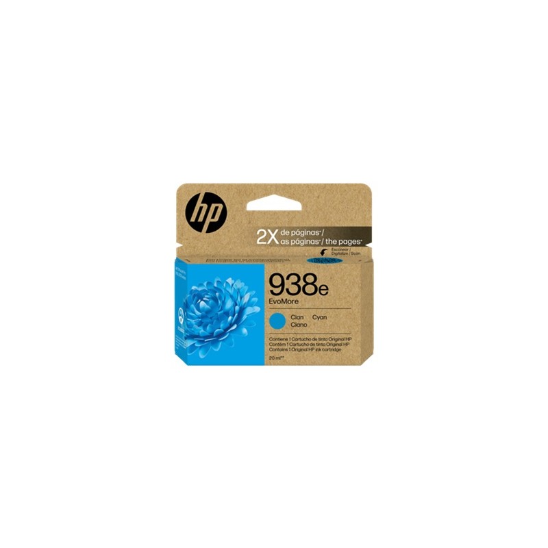 HP - Ink cartridge - Cyan - 4S6X9PL