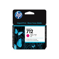 HP 712 - 29 ml - magenta - original - DesignJet - cartucho de tinta - para DesignJet Studio, T210, T230, T250, T630, T650