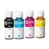 HP - Ink Bottle - Black / Cyan / Magenta / Yellow - Combo 4PACK