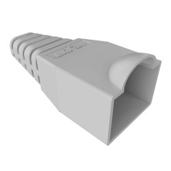 Nexxt - Tapones protectores para cables de red RJ5 - Paquete de 100 unidades - gris