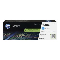 HP 230A - Cián - original - LaserJet - cartucho de tóner (W2301A) - para Color LaserJet Pro MFP 4301, MFP 4303