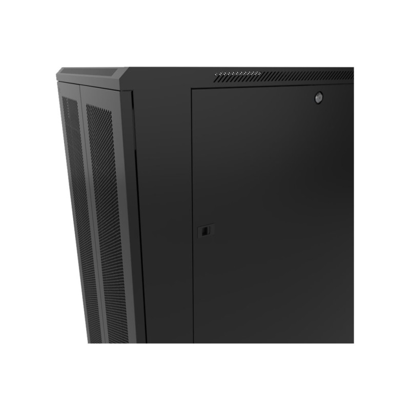 Nexxt Solutions - Rack armario - instalable en el suelo - RAL 9005, negro barniz - 42U - 19"