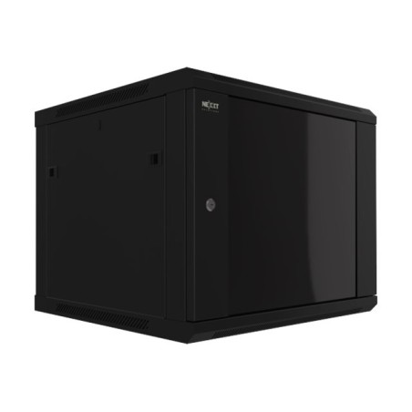 Nexxt Solutions - Rack armario - instalable en pared - RAL 9005, negro barniz - 15U - 19"
