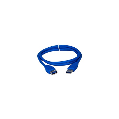 Xtech - USB extension cable - Blue - 6ft USB 3.0 Ext
