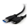 Xtech -   XTC-365 - Data cable - USB  to  Micro USB 3.0 - 91 cm - Black - 3ft for hard drives