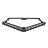 Nexxt Solutions Infrastructure - Patch panel - Cold-rolled steel - Black with silver extrusion - Angled Mod SH 24P 1U