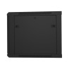 Nexxt Solutions - Rack armario - instalable en pared - negro barniz, RAL 9005 - 6U - 19"