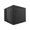 Nexxt Solutions - Rack armario - instalable en pared - RAL 9005, negro barniz - 9U - 19"