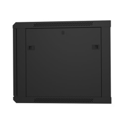 Nexxt Solutions - Rack armario - instalable en pared - RAL 9005, negro barniz - 9U - 19"