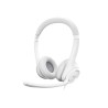 Logitech H390 Wired Headset for PC/Laptop, Off-white - Auricular - en oreja - cableado - USB-A - blanco hueso