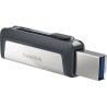 SanDisk Ultra Dual - Unidad flash USB - 32 GB - USB 3.1 / USB-C