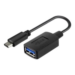 Xtech XTC-515 - Adaptador USB - 24 pin USB-C (M) reversible a USB Tipo A (H) - USB 3.0 - 11.9 cm - negro