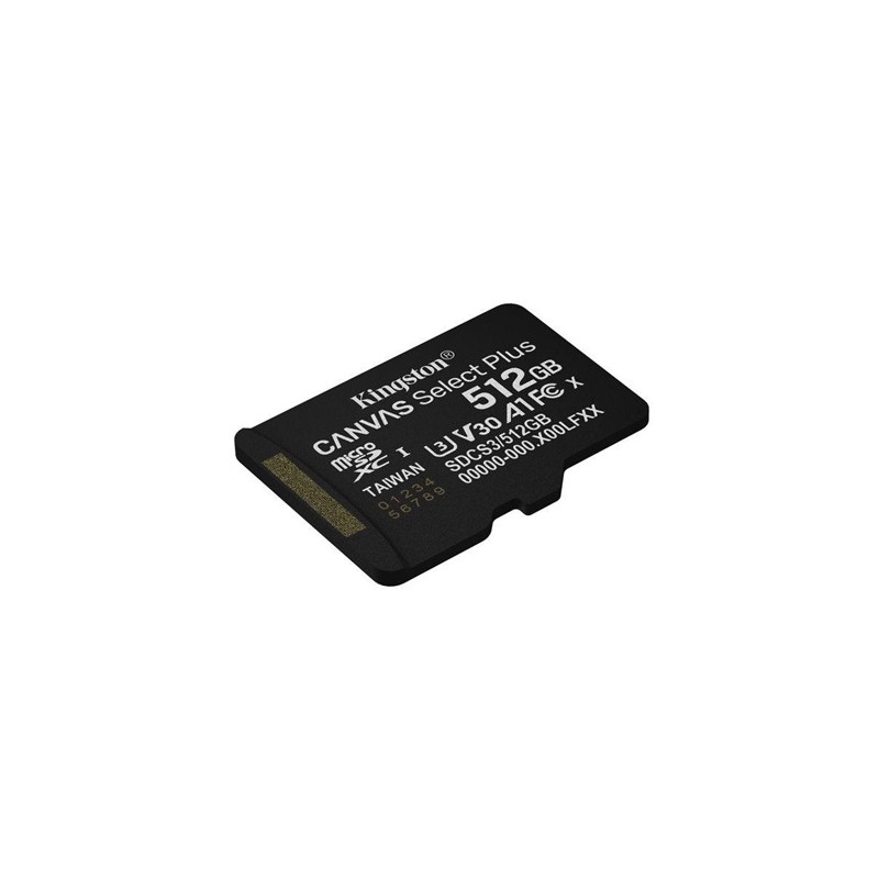 Kingston - Flash memory card - microSDHC - 512GB microSDXC Canvas Select