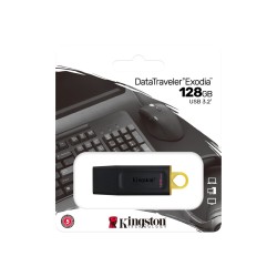 Kingston DataTraveler Exodia - Unidad flash USB - 128 GB - USB 3.2 Gen 1