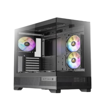 Antec - CX700 - Mid tower - Steel + Glass - Tempered glass - Micro-ATX / ITX