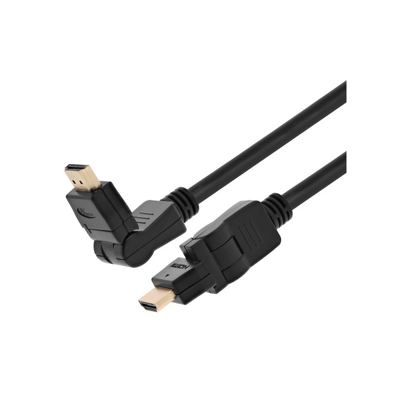 Xtech - Video / audio cable - HDMI - pivot-swiv6ft XTC606