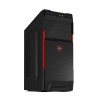 Xtech - Desktop - ATX - Black and red - 600W PS XTQ-214