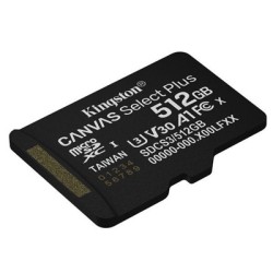 Kingston - Flash memory card - microSDHC - 512GB microSDXC Canvas Select