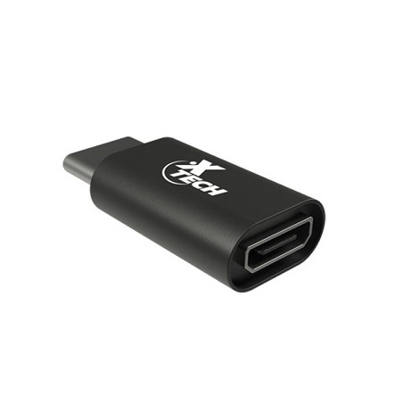 Xtech - USB adapter - USB Type C - Micro-USB Type B - Black - XTC-526