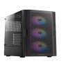 Antec - AX20 Elite - Mid tower - Steel + Plastic - Tempered glass