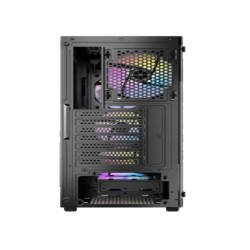 Antec - AX61 - Mid tower - Steel + Plastic - Tempered glass - Micro-ATX / ITX